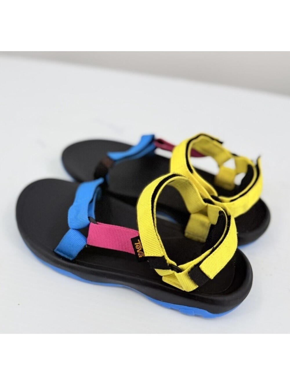 Teva Original Universal Sandals US 3 EU 35 Colorblock Sport Hook Loop